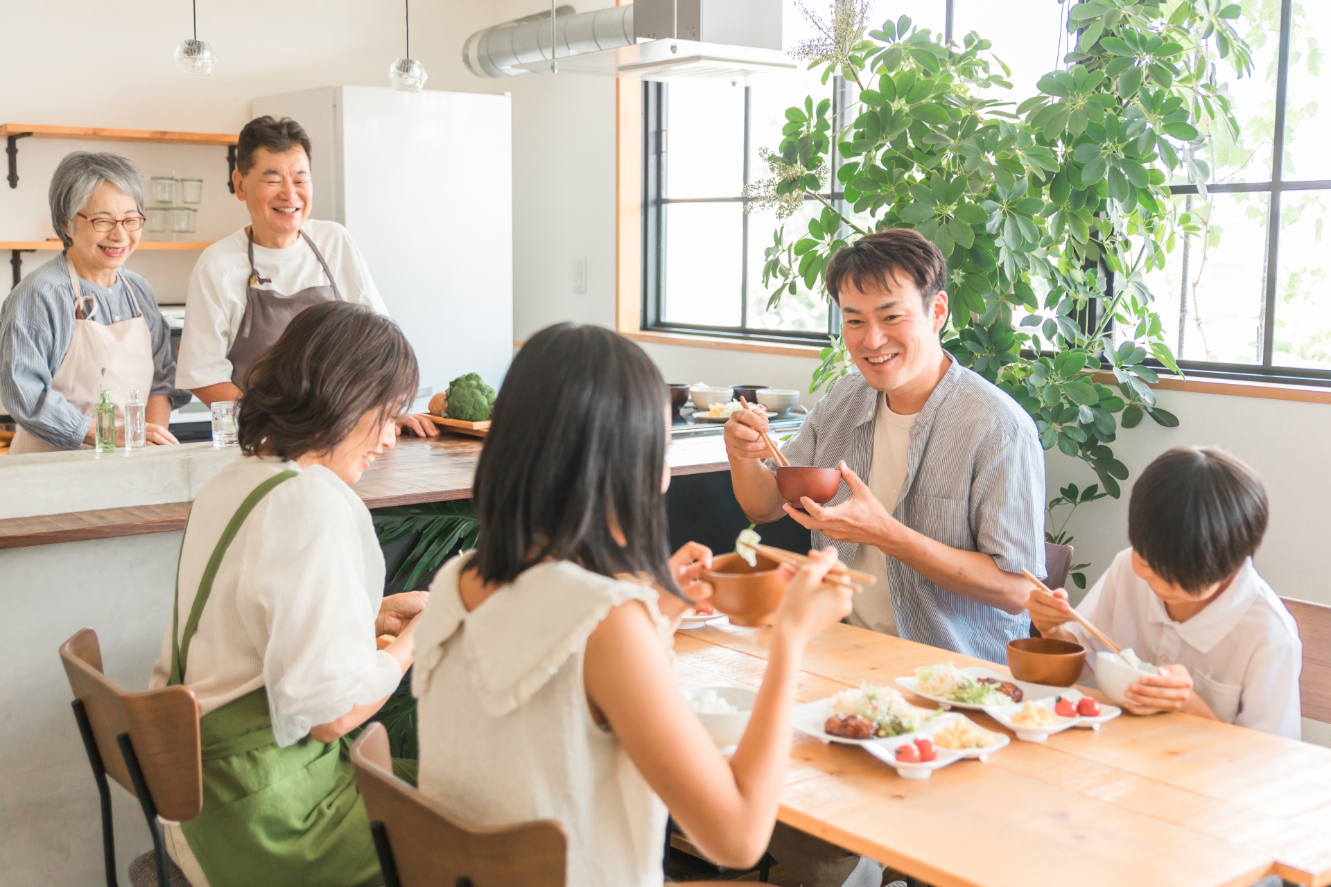 家族の団欒